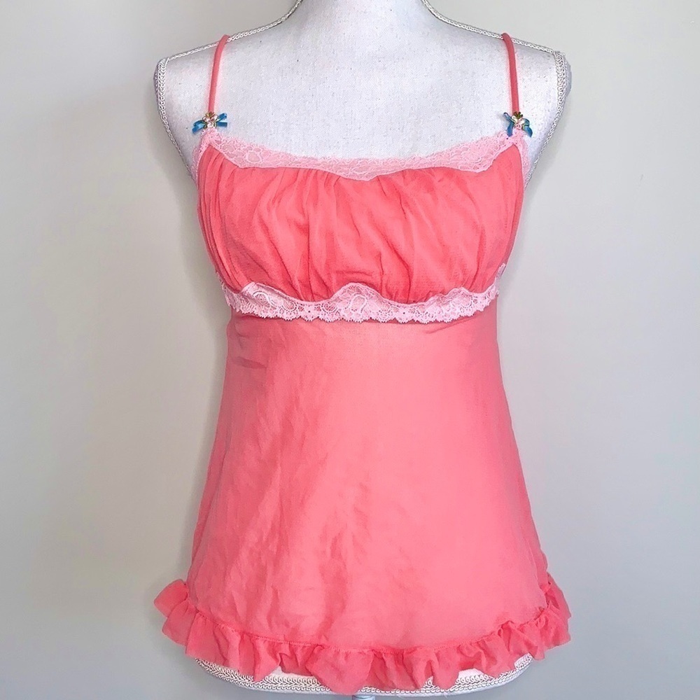 Victoria’s Secret Angels Y2K Milkmaid Camisole